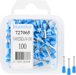 Klemko - DIN Adereindhuls 727065 Ds100