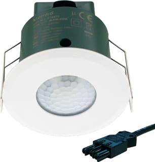 Lumiko - PIR PLF Bewegingsschakelaar (compleet) Klem Aanw.Detect 2000W 7M