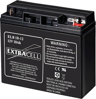 Comelit - Safe Batterij Batterij, oplaadbaar Loodbatt 12Vdc/18Ah