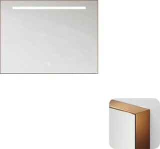 Looox - Spiegel spiegel spmetco800600b
