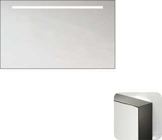 Looox - Spiegel spiegel spmetgm1000600b