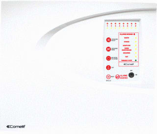 Comelit - Eracle Conventioneel Brandmeldcentrale Brandmeldcentr Ercle 8Z