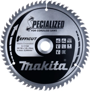 Makita - Cirkelzaagblad Afkortzgblad Hout E-11162