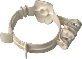 Ubbink - Beugelklem beugel pp 80-100 click wit