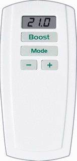 Stelrad - Afstandsbediening Afstandbed Lcd Wit Ds