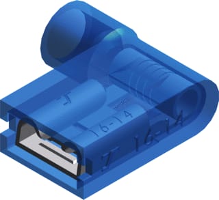 Conex - Aderdoorverbinder rond/vlak VLAKSTH-F BL 1,5-2,5 DS100