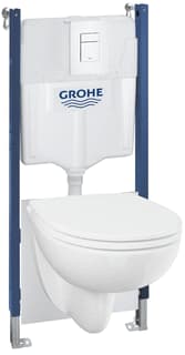 Grohe - Solido Bau Ceramic Inbouwelement wandcl. en spoelresrv grohe wc-pack 5-in-1 2pcs