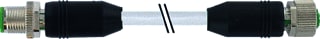 MURR - Sensor/actorkabel met connector m12 male 12x0,25 gr 2,5m