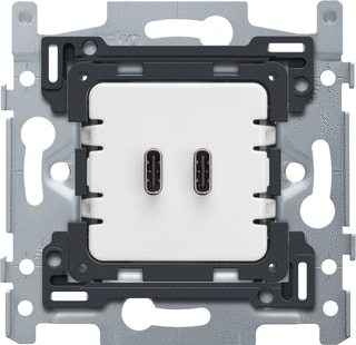 Niko - USB-voeding Dubb Usb-C Ldr 65 W Piek