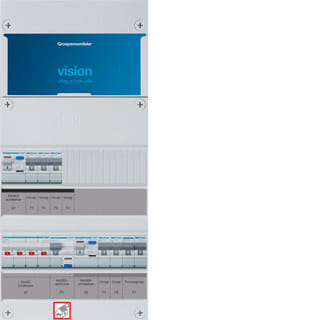 Hager - VISION Groepenkast, geassembleerd  vkg320f63-fr