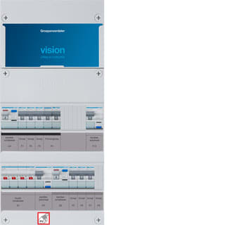 Hager - VISION Groepenkast, geassembleerd vkg330f63-afr