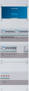 Hager - VISION Groepenkast, geassembleerd vkg434m-ft