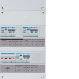 Hager - VISION Groepenkast, geassembleerd  vkl222l