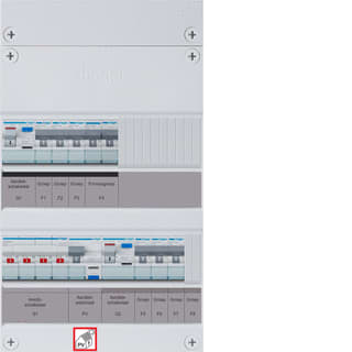 Hager - VISION Groepenkast, geassembleerd vkl330f63-fr