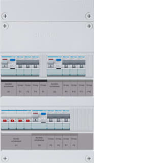 Hager - VISION Groepenkast, geassembleerd vkl333l
