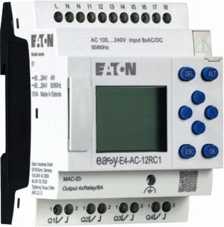 Eaton - EasyE4 Logische module Easy-E4-Ac-12Rc1 100-240V D