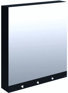 Delabie - Wastafel spiegelkast spiegelkast 800 +kr +disp
