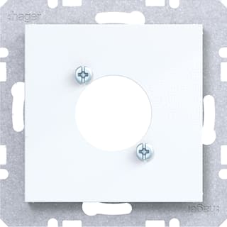 Hager - Inzetplaat schakelmateriaal waf1177wg