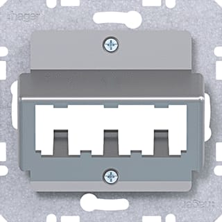 Hager - Inzetplaat schakelmateriaal waf2162ta