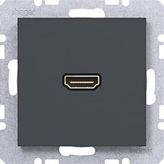 Hager - Inzetplaat schakelmateriaal waf4379at