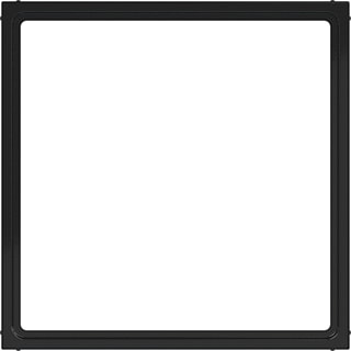 Hager - Overgangsafdekplaat schakelmat.  waf7074bg
