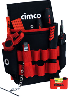 Cimco - Gereedschapskist/-tas Gevulde Gordltas Elktr 9D