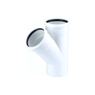 REHAU - RAUPIANO Fitting met 3 aansluitingen raupiano+ tstuk 160/125 45