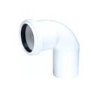 REHAU - RAUPIANO Fitting met 2 aansluitingen Raupiano+ Bocht Dn 40 87,5
