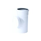 REHAU - RAUPIANO Fitting met 2 aansluitingen raupiano+ ontstopbuis dn50