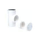 REHAU - RAUPIANO Fitting met 2 aansluitingen Raupiano+ Ontstpbuis Dn110