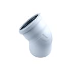 REHAU - RAUPIANO Fitting met 2 aansluitingen Raupiano+ Bocht Dn110 45Gr