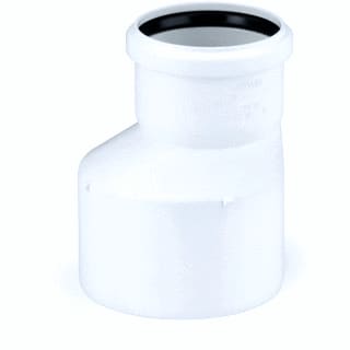 REHAU - RAUPIANO Fitting met 2 aansluitingen Raupiano+ Reductie Dn90/75