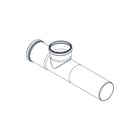 REHAU - RAUPIANO Fitting met 3 aansluitingen Raupiano+ T-Stuk Dn110 87G