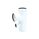 REHAU - RAUPIANO Fitting met 4 aansluitingen raupiano+ d.tstuk dn100/50