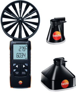 Testo - Luchtdebietmeter 417 Set 1