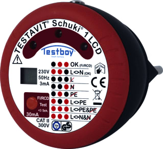 Testboy - Spanningzoeker Spannngzoekr Schuki 1 Lcd
