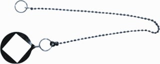 De Beer - Kettinghouder Kettinghdr M/Ketting Chr