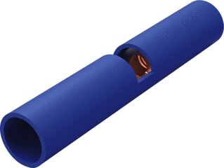 AMP - INSULATED TERMINALS AND SPLICES PIDG TERMINALS AND SPLICES Perskoppelstuk voor koperkabel verb bl  320562       ds50