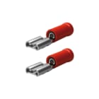 AMP - INSULATED TERMINALS AND SPLICES PIDG TERMINALS AND SPLICES Aderdoorverbinder rond/vlak fastonst 9-0160481-5 ds100