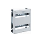 Hager - Univers DIN-rails Inbouwunit v modulaire componenten Sleuf Unit 2X12 Mod Ud21B1