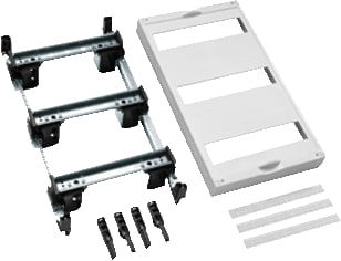 Hager - Univers DIN-rails Inbouwunit v modulaire componenten Sleuf Unit 3X12 Mod Ud31B1