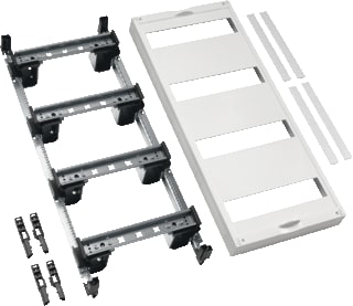 Hager - Univers DIN-rails Inbouwunit v modulaire componenten Sleuf Unit 4X12 Mod Ud41B1