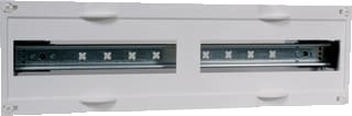 Hager - Univers DIN-rails Inbouwunit v modulaire componenten Sleuf Unit 2X12 Mod Ud12B1