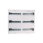 Hager - Univers DIN-rails Inbouwunit v modulaire componenten Sleuf Unit 6X12 Mod Ud32B1