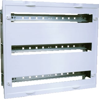 Hager - Univers DIN-rails Inbouwunit v modulaire componenten Sleuf Unit 3X24 Mod Ud32B3
