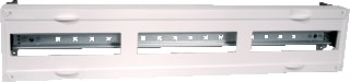 Hager - Univers DIN-rails Inbouwunit v modulaire componenten Sleuf Unit 3X12 Mod Ud13B1
