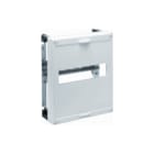 Hager - Univers DIN-rails Inbouwunit leeg Sleuf Unit 1X12 Mod Ud21B5