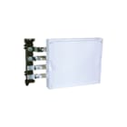 Hager - Univers Verticale verdeelklemmen Inbouwunit met railsystemen Aftakrailunit 400A Ue21D3