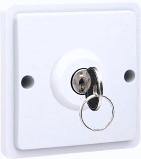 Niko - New Hydro Keuzeschakelaar Sleutschak 10A Wit