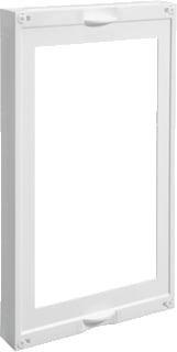 Hager - Univers Deksel installatiekast afdekplaat nh00/1/2 us31b2